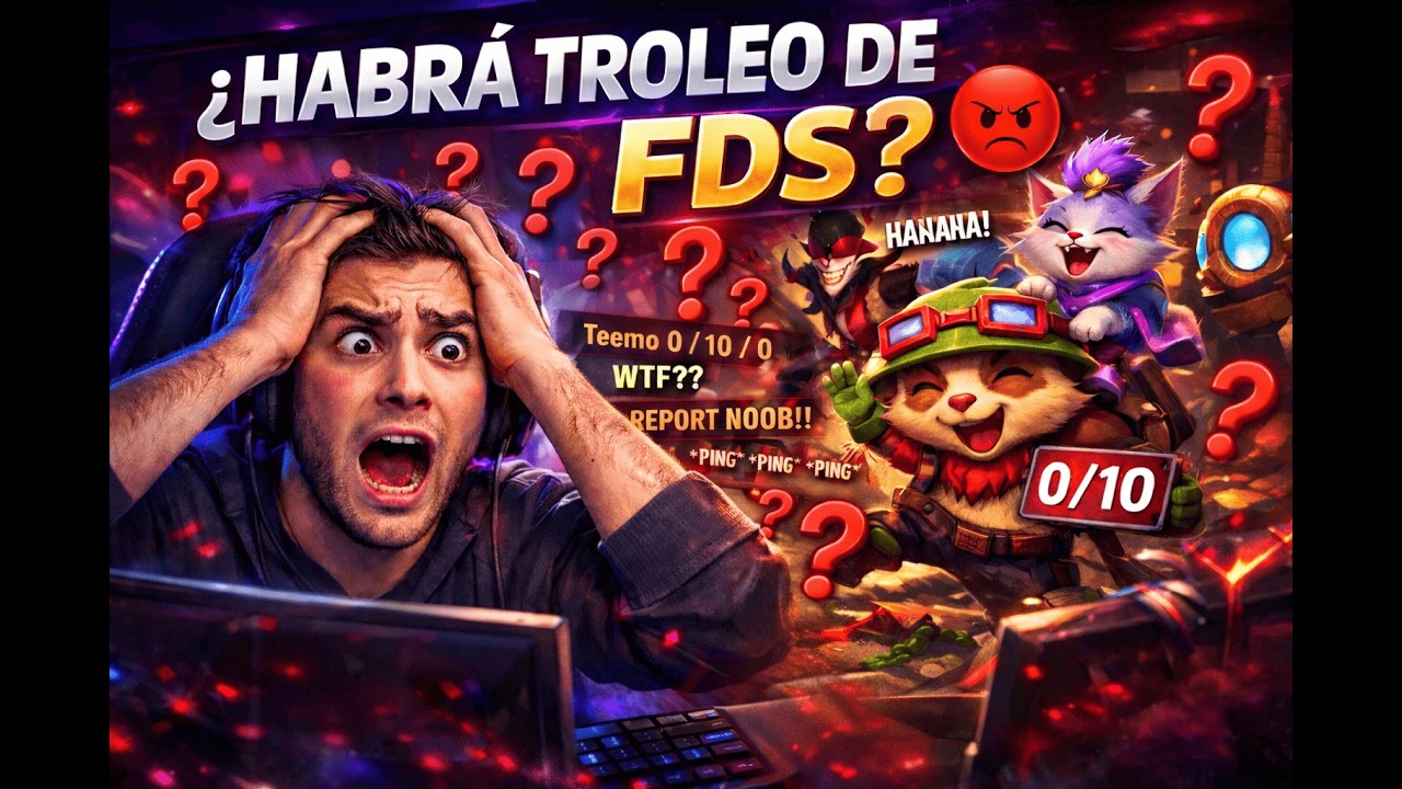 League of legends - DOMINGO Ranks y Resfriado, que sale mal?