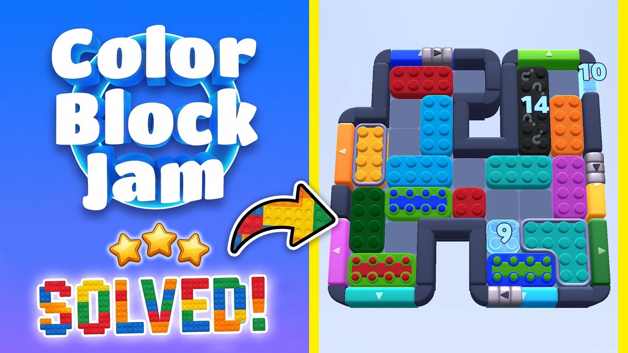 Color Block Jam Уровень 1138 (1139) | Все головоломки решены! 🎯