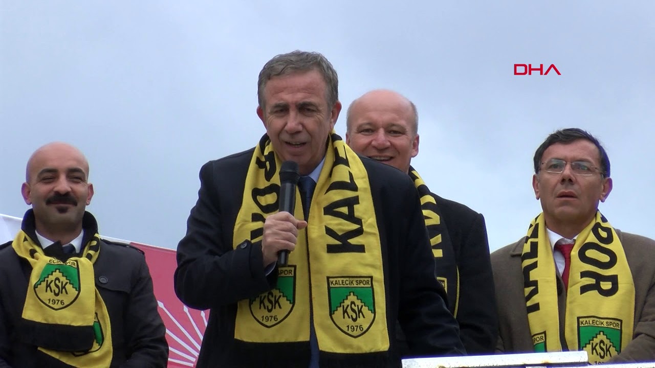 Mansur Yavaş Kalecik'te konuştu