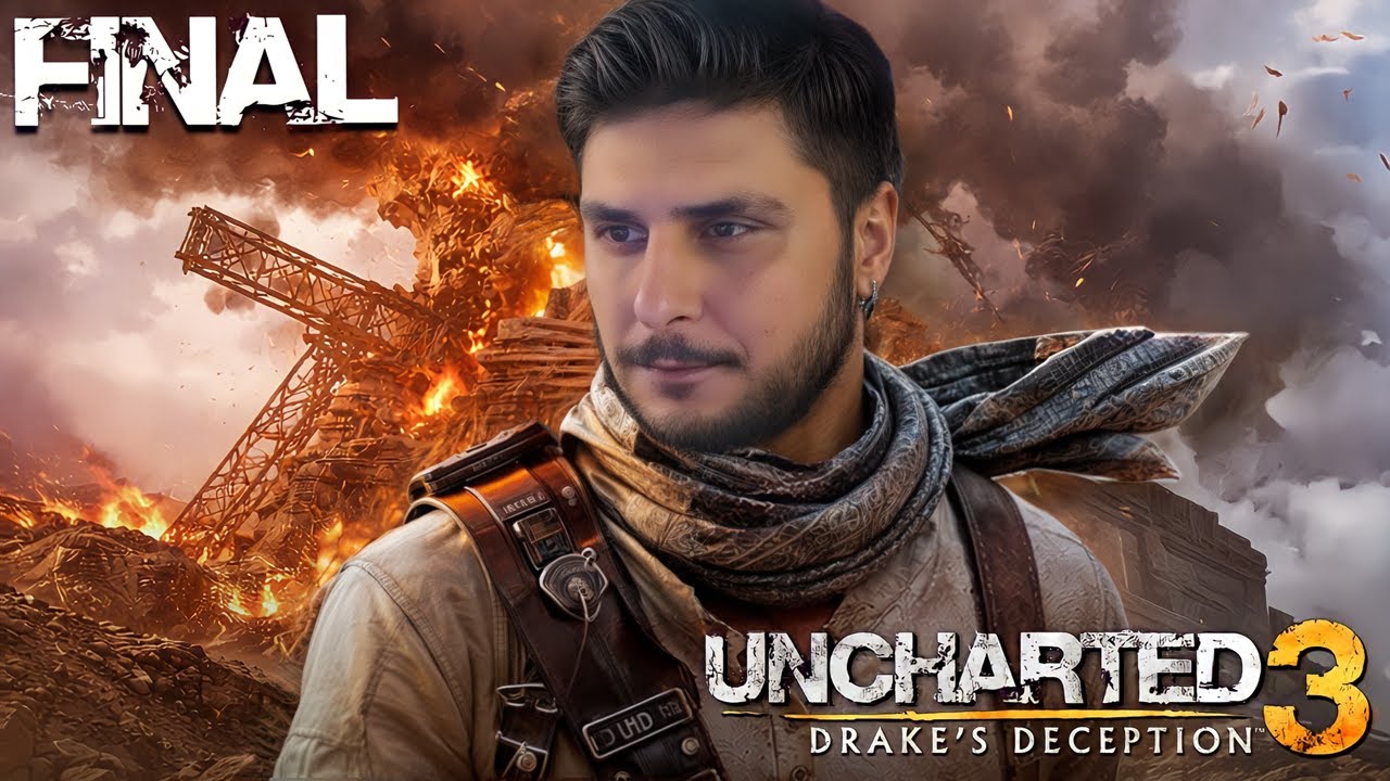 EFSANE BİR SERİNİN DAHA SONUNA GELDİK! | BÖLÜM 5 FİNAL | Uncharted 3: Drake's Deception