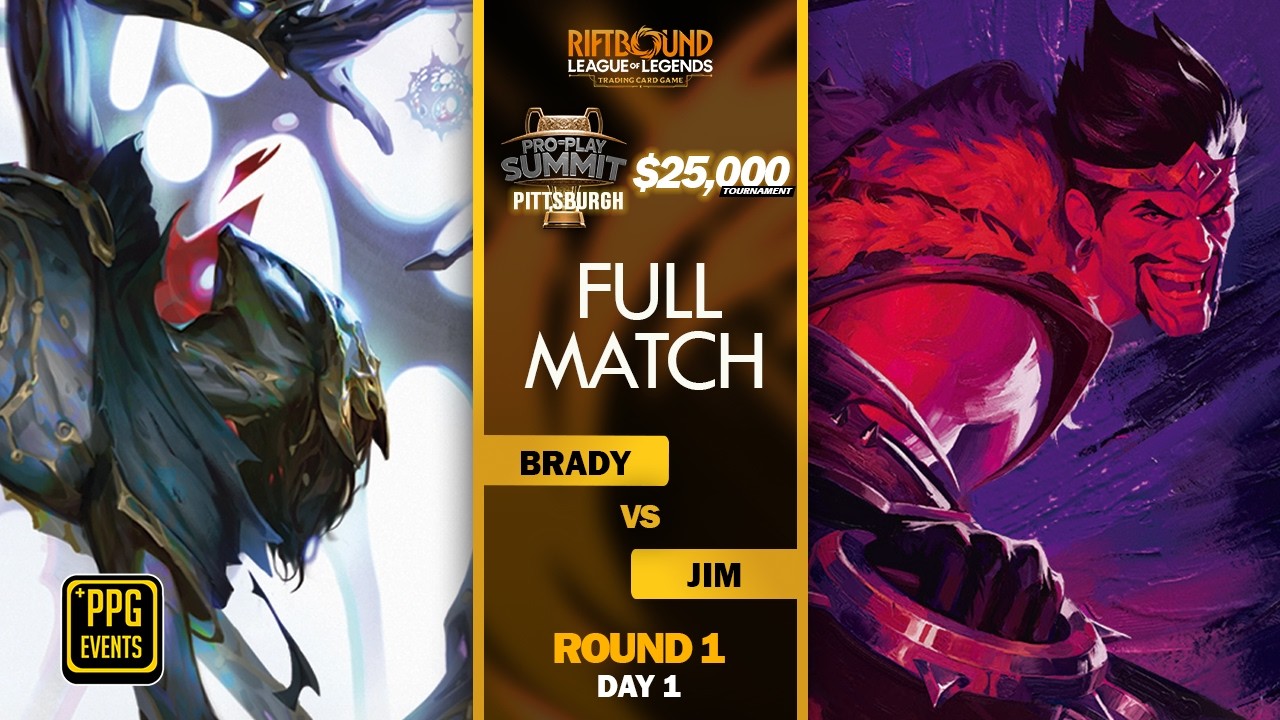 Pro Play Summit Pittsburgh RIFTBOUND - Round 1 - Viktor vs Draven | Pro-Play Games
