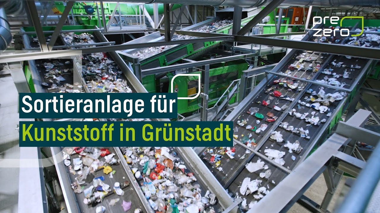 PreZero – Sortieranlage für Kunststoff in Grünstadt
