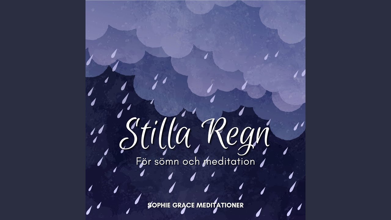 Stilla regn för sömn och meditation