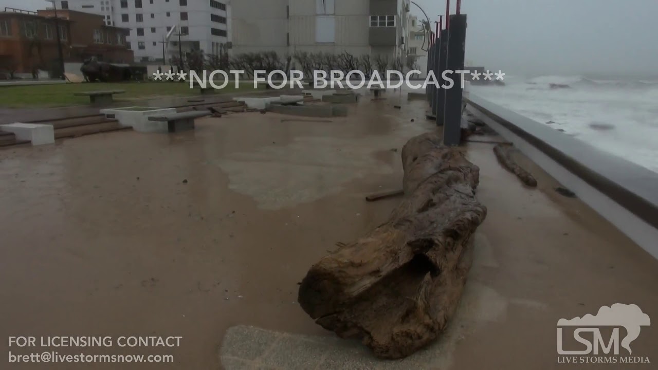 STOCK - 9-20-2017 San Juan, Puerta Rico Hurricane Maria First damage, building and businesses destro