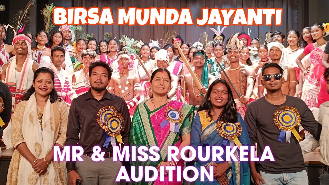 (MR & MISS ROURKELA) RAMP WALK AUDITION /BIRSA MUNDA JAYANTI/ 🙏 #vlog #modeling #model #vlogger 