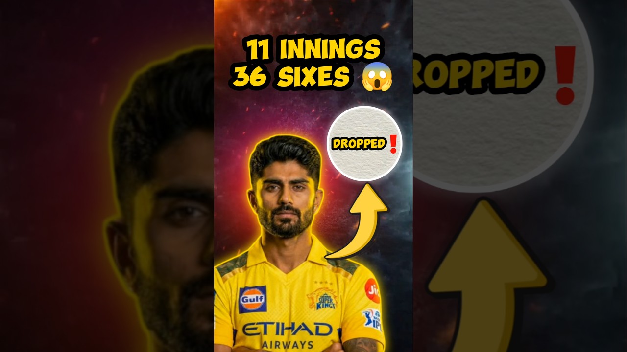 Mumbai ne Nikala, CSK ne Uthaya! Aman Hakim Khan Redemption Story #shorts #cricket #csk