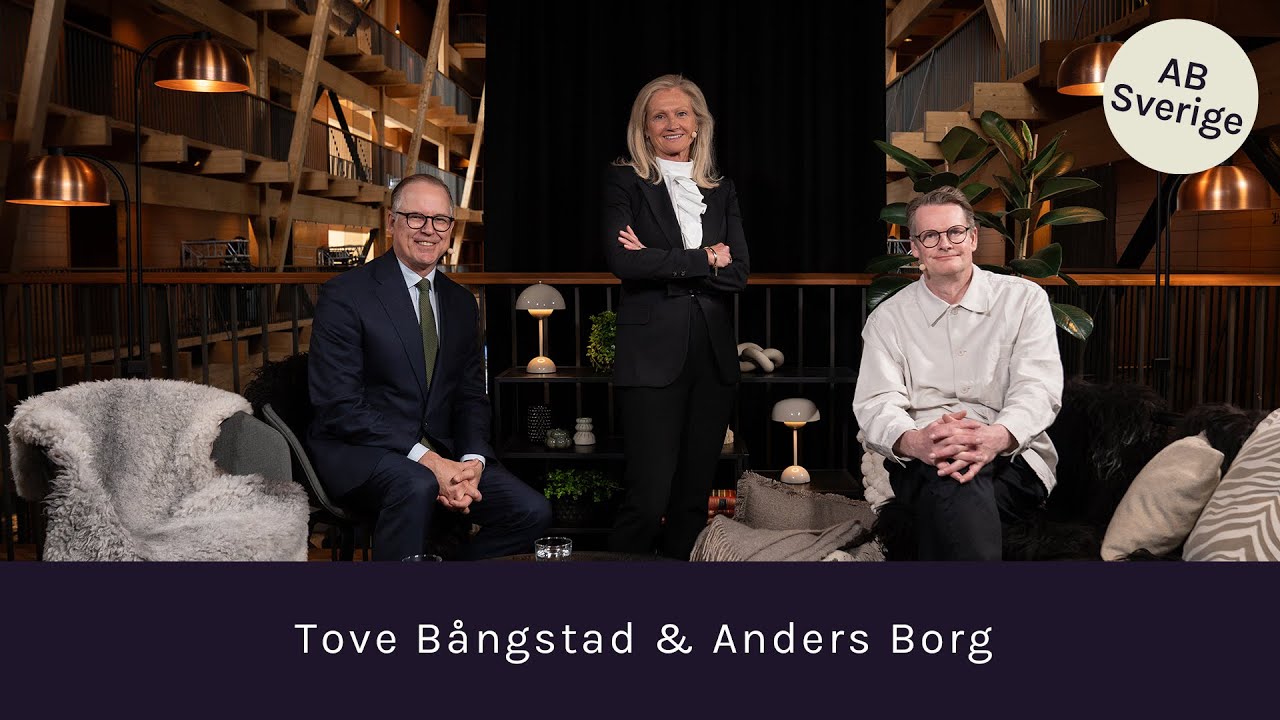 AB Sverige i en ny geopolitisk värld Medverkande - Anders Borg & Tove Bångstad