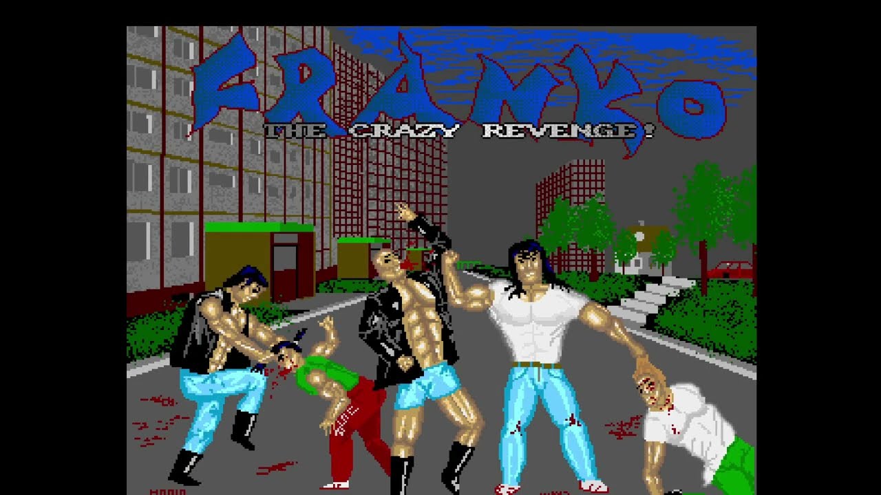 Franko the Crazy Revenge - Title by Slawomir Mrozek (Savo) - SEGA Arcade Cover