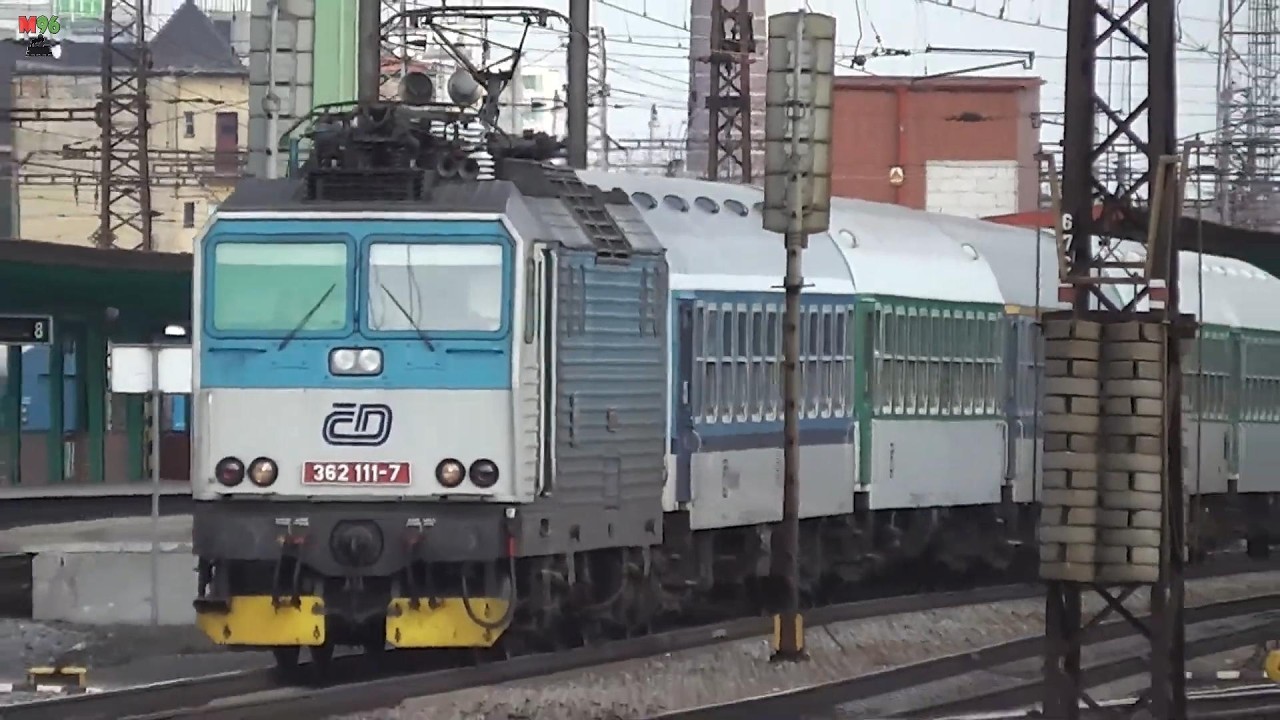 Vlaky Pardubice - ZIMA 2013 / Winter Trains in Pardubice, Czech Republic