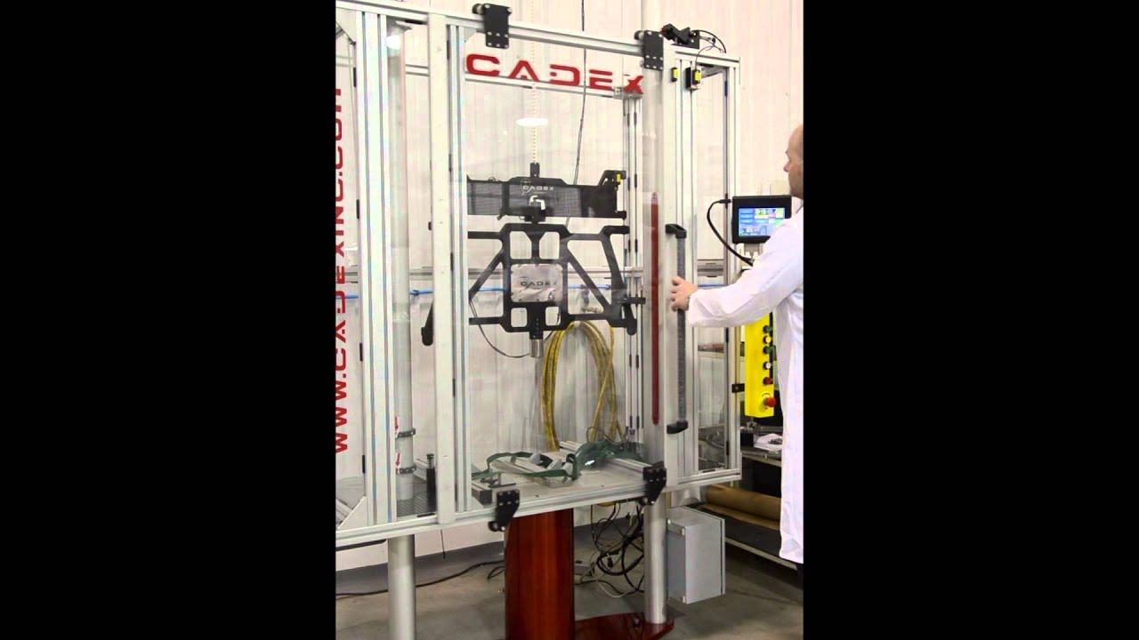 Cadex Inc. Pipes Testing Machine