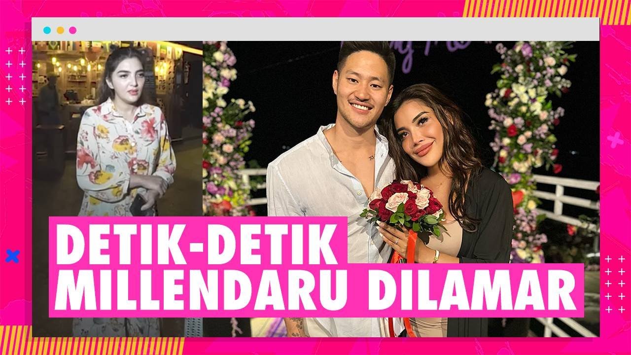 Penuh Suasana Romantis, Millendaru Dilamar Lionel Lee - Wajah Bingung Ashanty Ramai Jadi Sorotan