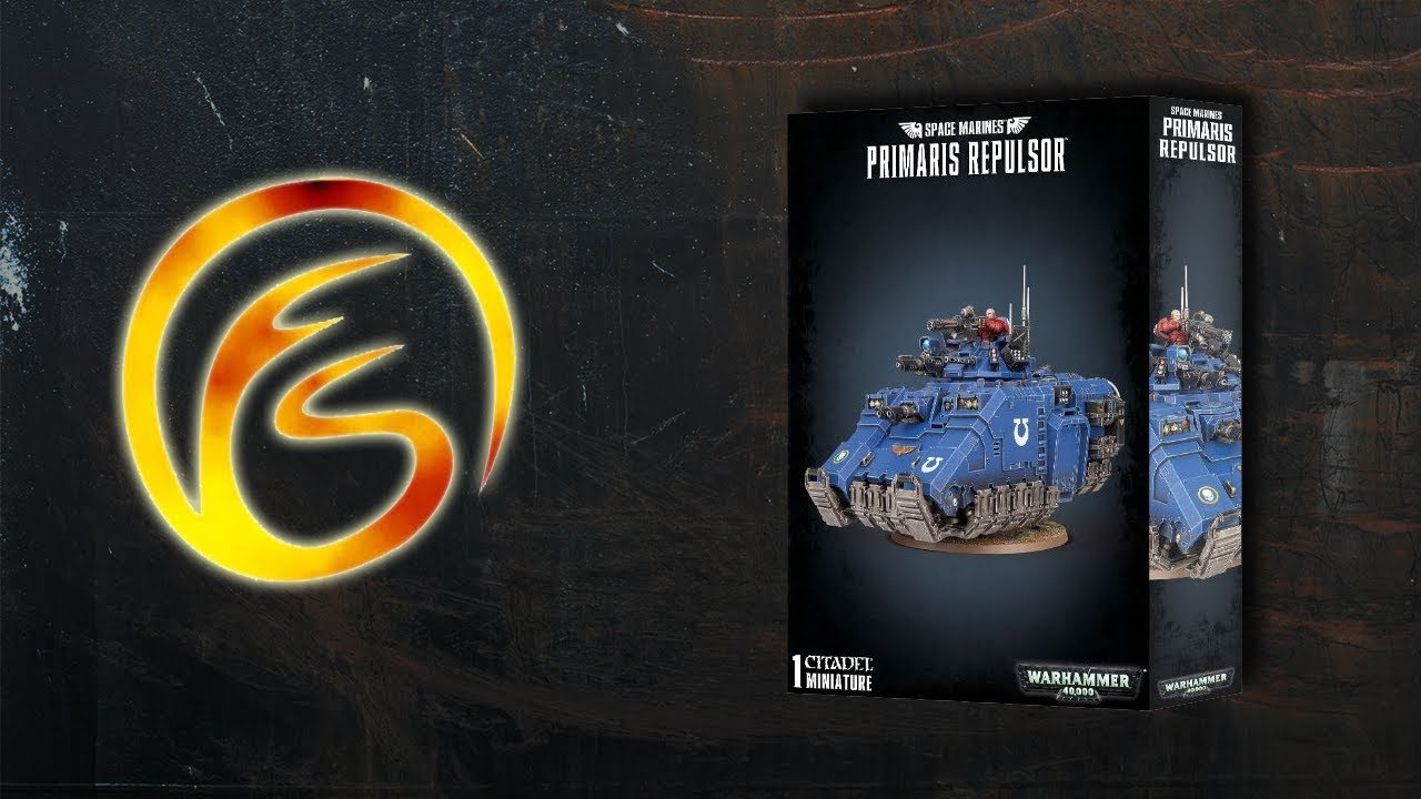 Games Workshop Primaris Repulsor Unboxing Warhammer 40k Firestorm Games
