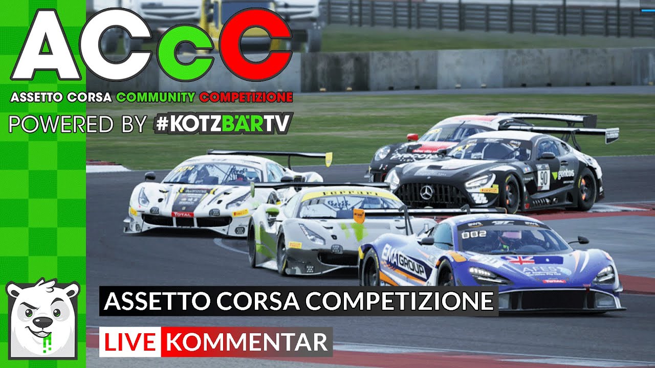 KBTV ACcC | S1 R2/6 | GT3 Misano | ACC PS5 Gameplay | Sim Racing Community deutsch