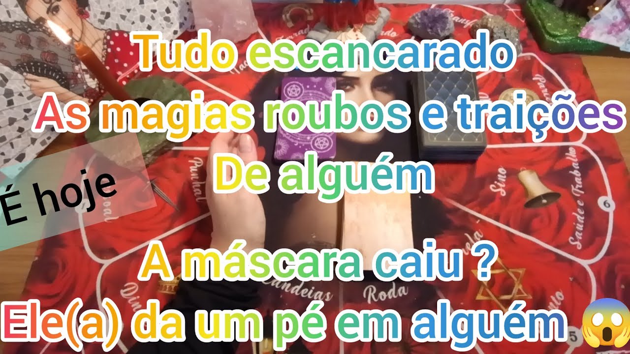 É HOJE💥🧨ROUBO MAGIA E TRAICAO ACONTECENDO POR LÁ? ALGUÉM FEZ A MASCARA CAIU E SE LASCOU?ELE DA O PÉ 