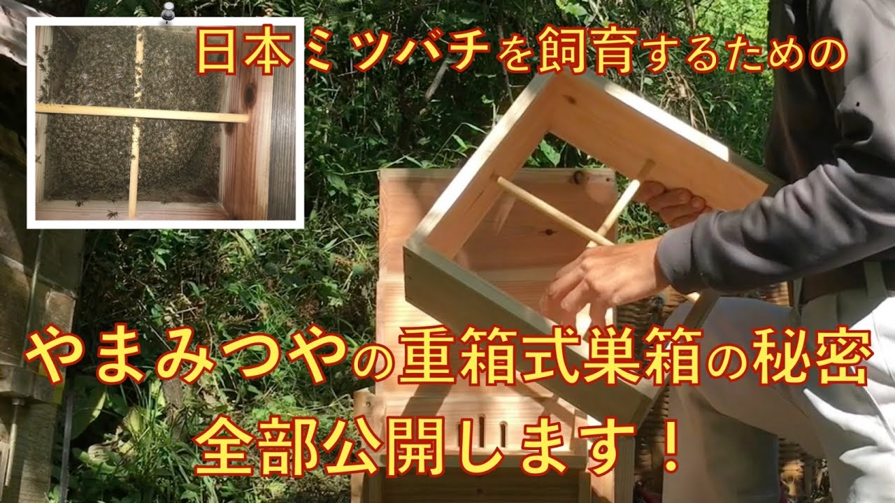 やまみつやの重箱式巣箱の紹介　やまみつやで販売している巣箱の秘密を解説します