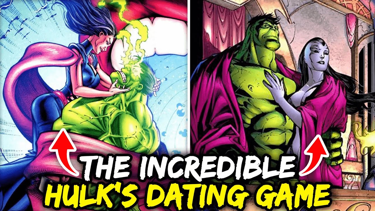 8 Marvel Characters Who Had Romances with Hulk!