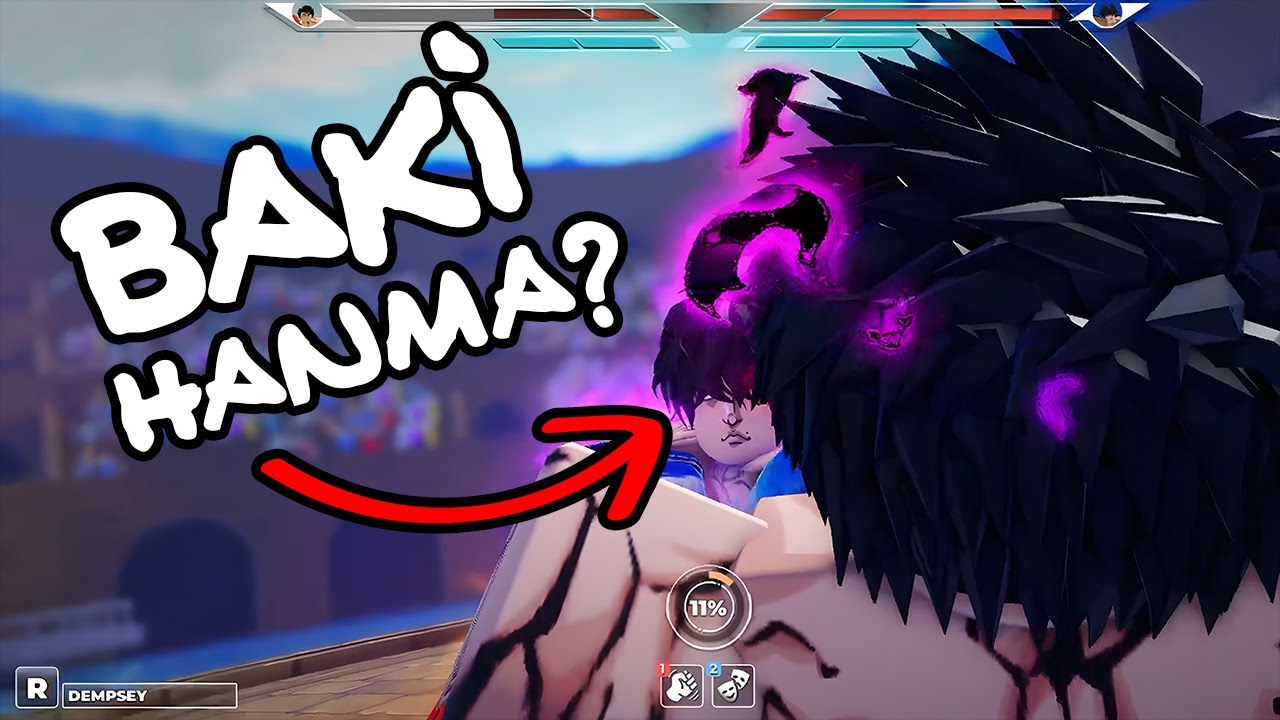 BAKI HANMA USED WRONG STYLE! | UNTITLED BOXING GAME