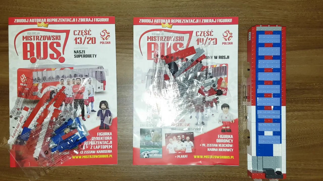 ŁĄCZY NAS PIŁKA - SKŁADANIE MISTRZOWSKIEGO BUSA CZ.13 i 14!!!