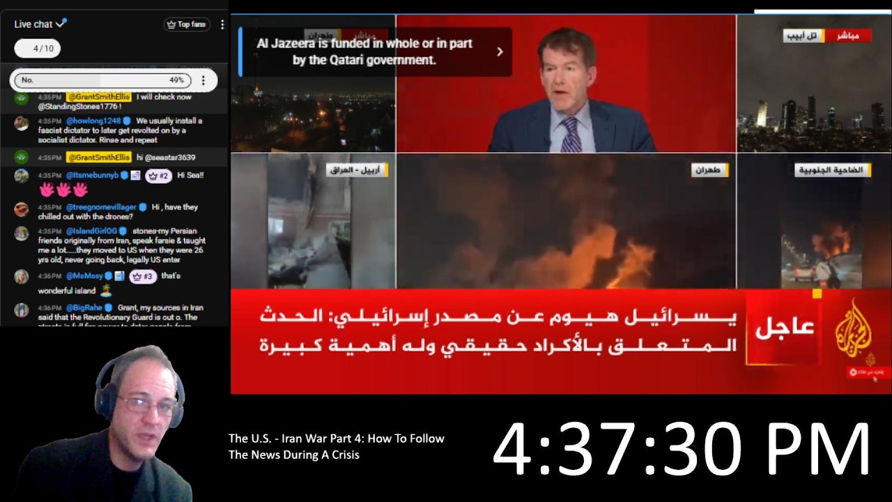 The U.S. - Iran War Part 11: How To Follow The News During A Crisis