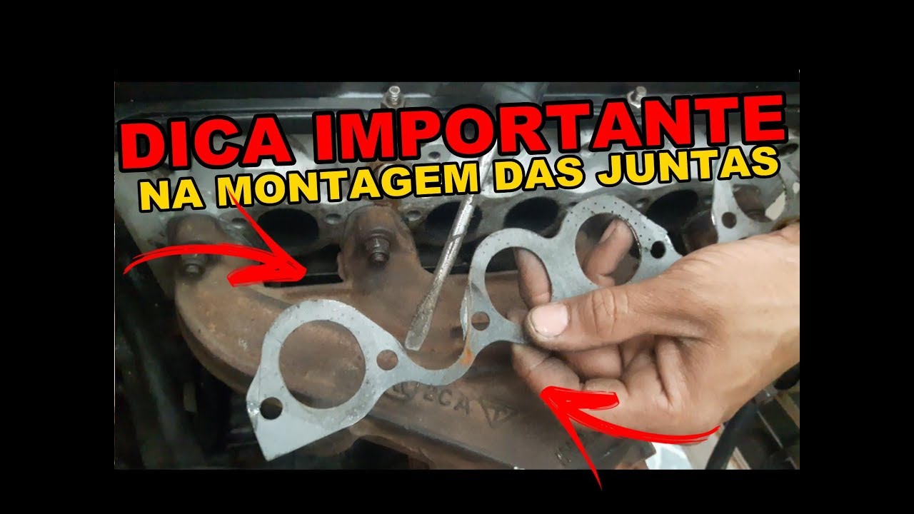 DICA IMPORTANTE NA HORA DE MONTAR AS JUNTAS AP