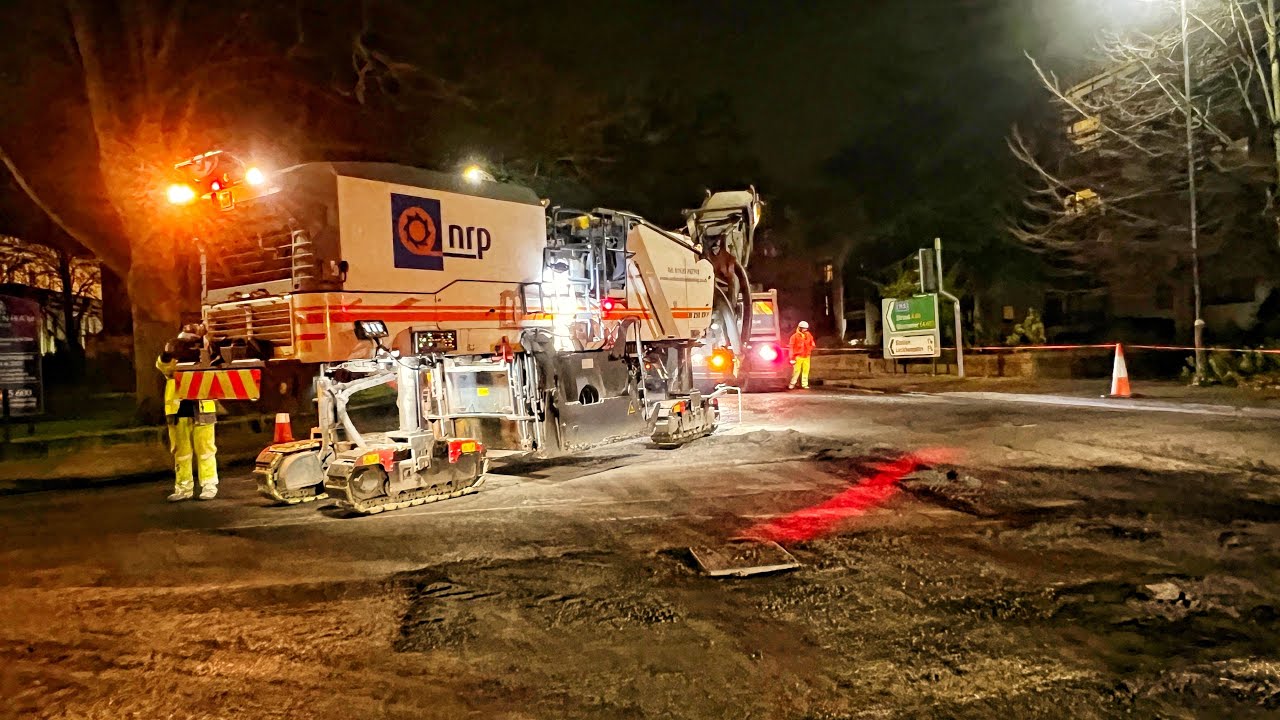 Resurfacing Works-Night 1 section 1-A40 Sandford Road