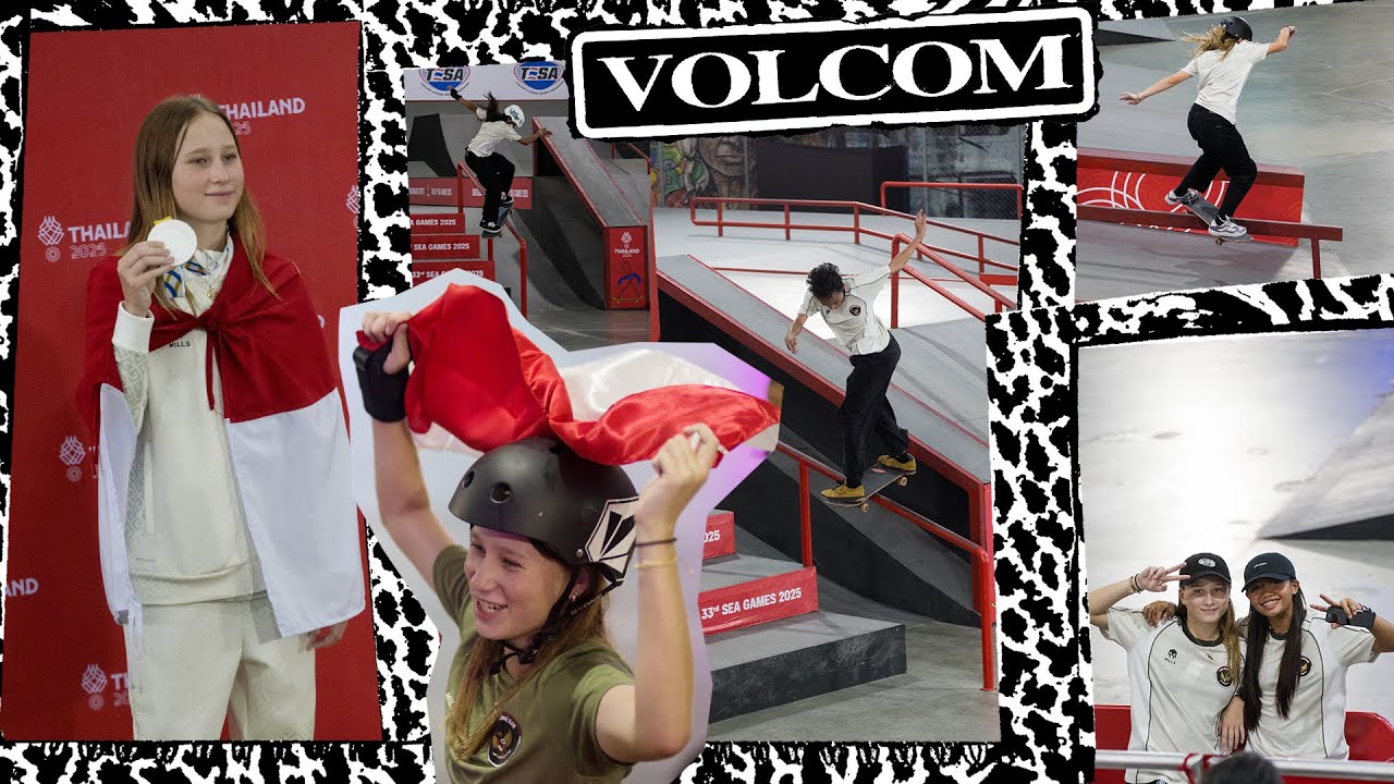 VOLCOM INDO TEAM SEA GAMES THAILAND 2025 (SANGGU - MALANA - ZEEFARA)