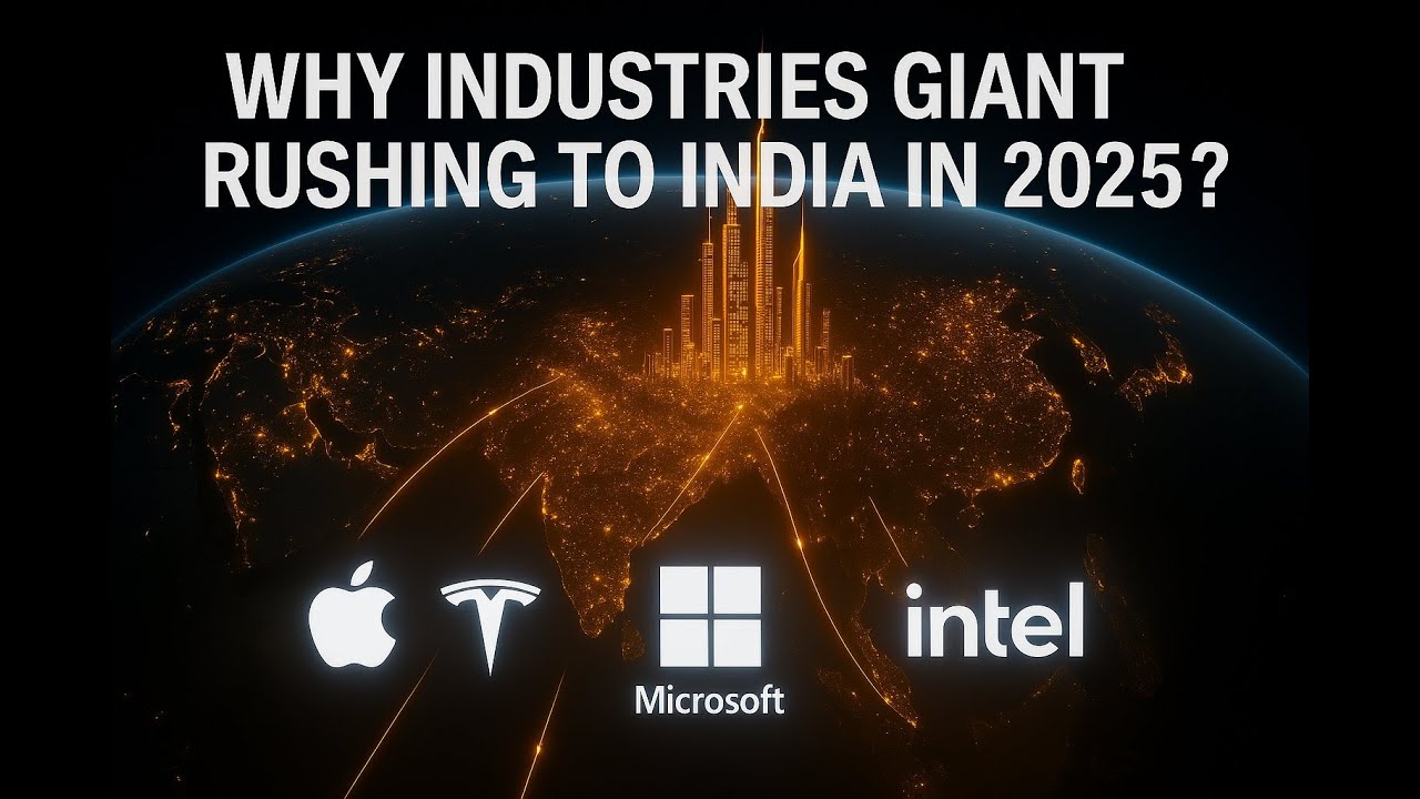 Why Global Tech Giants Are Rushing to India in 2025!