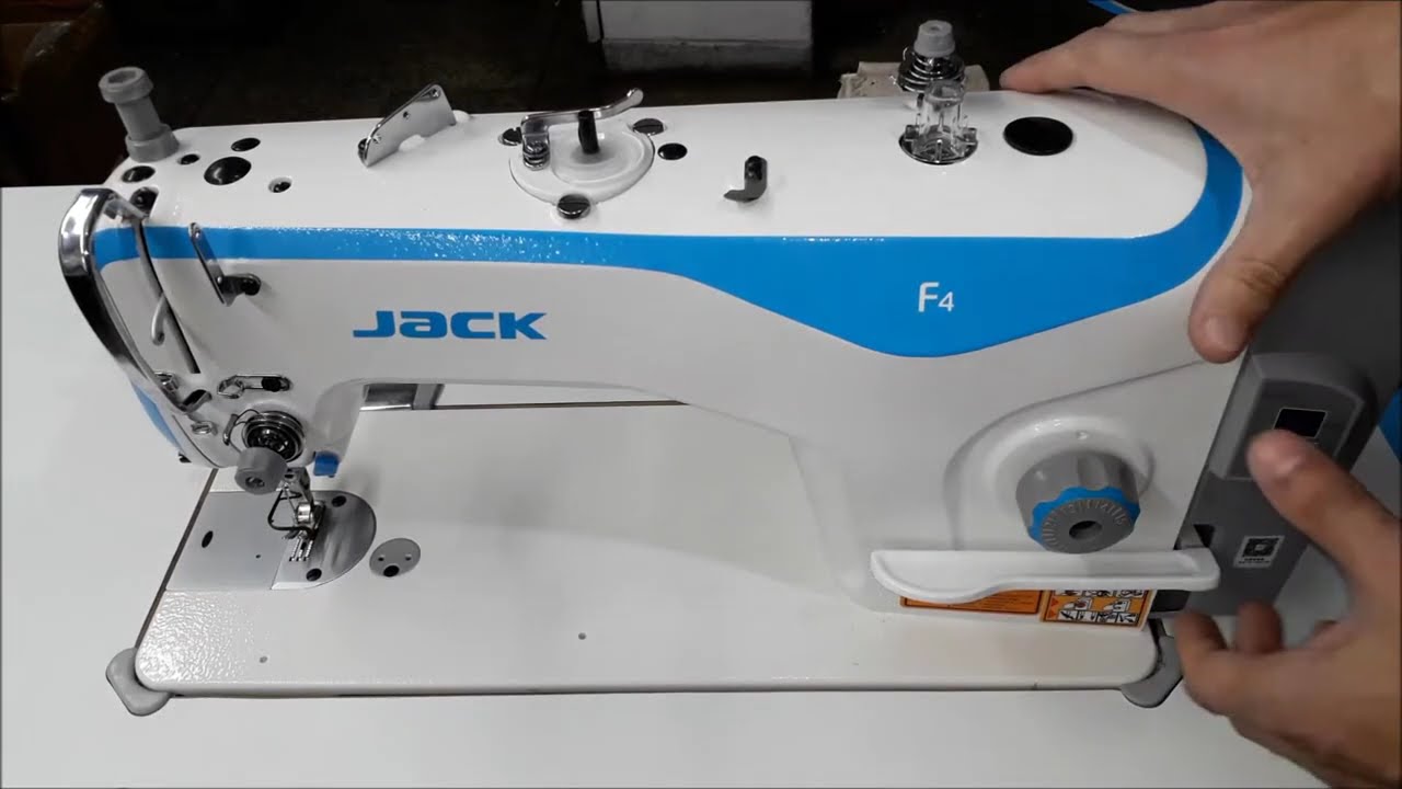 Como Colocar Óleo Na Máquina Reta Industrial Jack F4 A2 A3 A4 A5 Outras