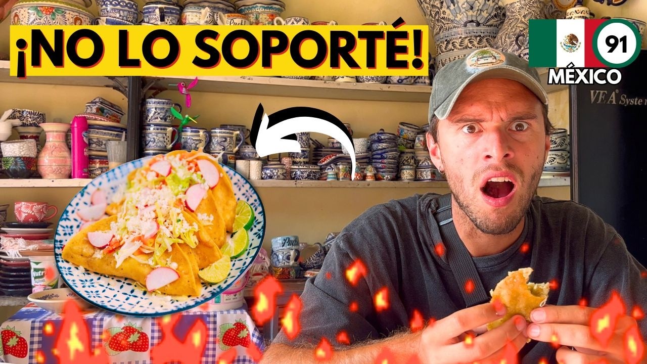 🇦🇷 ARGENTINOS PRUEBAN COMIDA MEXICANA 🇲🇽 | Cholula - Puebla