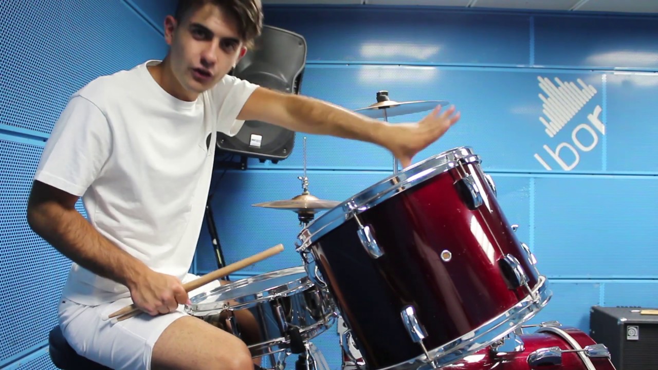 Como tocar TRESILLOS en la bateria. Ritmo y fill fácil a tresillos. Curso de Batería 12