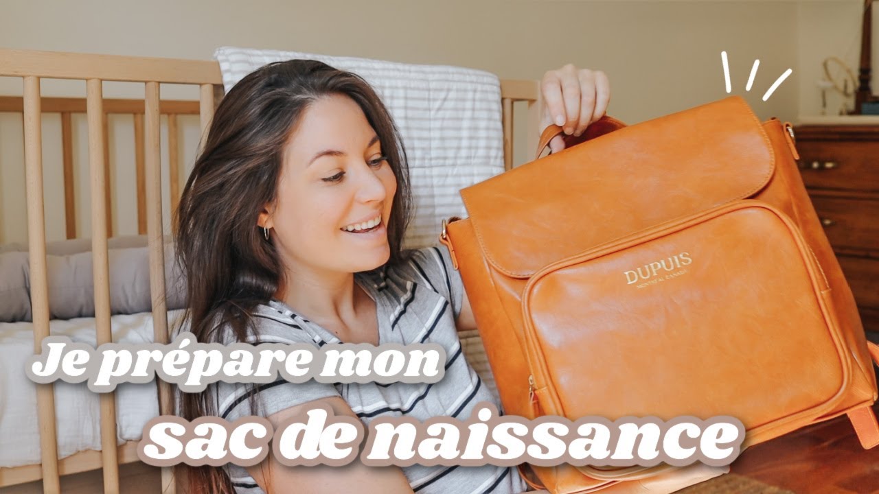 Je prépare mon sac de maternité!