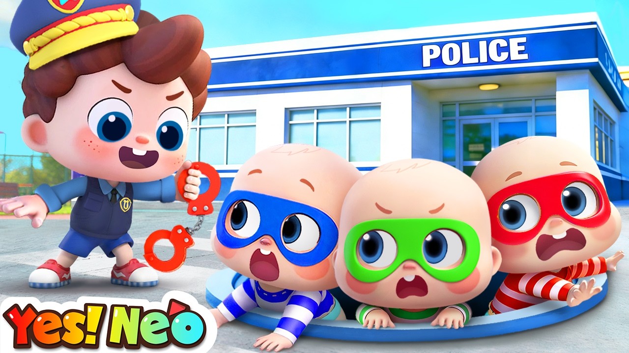 🔴LIVE | Wee-woo, Brave Policeman | Neo Opens His Own Police 2 | Nursery Rhyme & Kids Song | Yes! Neo