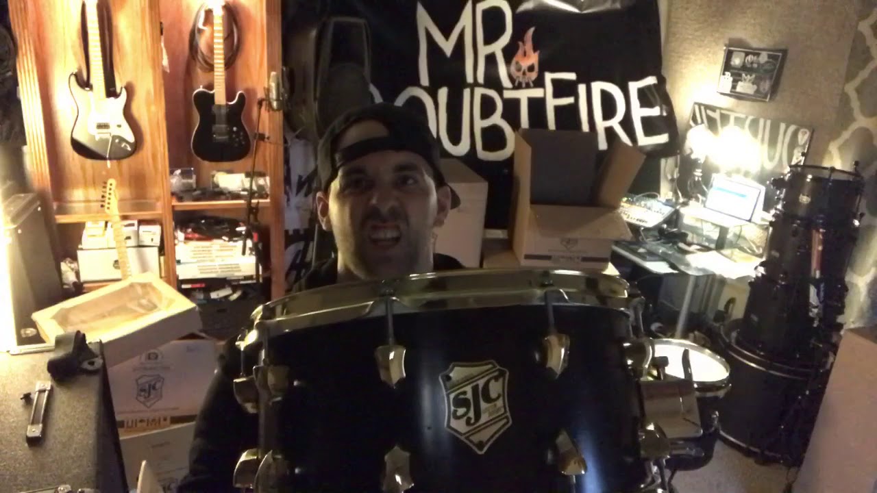 NEW SJC CUSTOM DRUM UNBOXING !!!