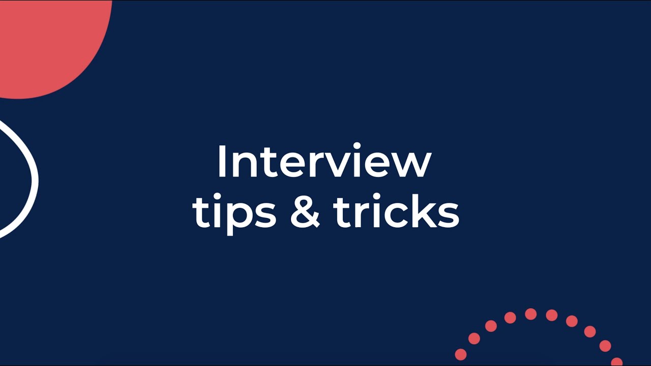 Preparing for your interview