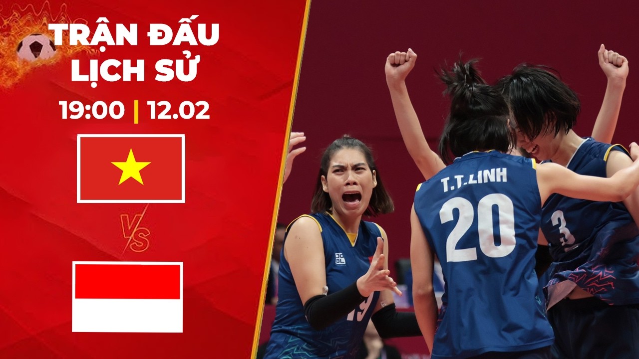 Việt Nam vs Indonesia | Bóng Chuyền Nữ | Màn Ngược Dòng Cảm Xúc Bậc Nhất - Nghẹt Thở Tới Cuối Cùng