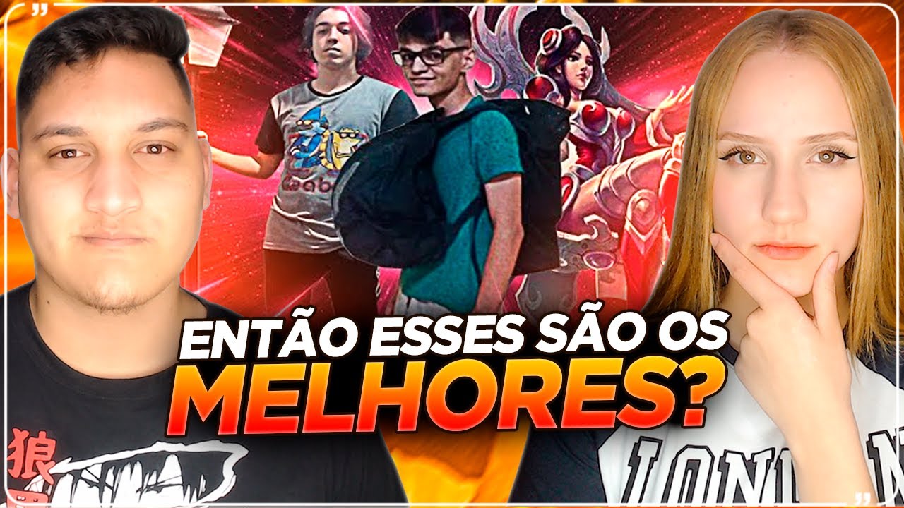 REACT EM CASAL - COMO OS MONO CHAMPIONS REALMENTE JOGAM #3