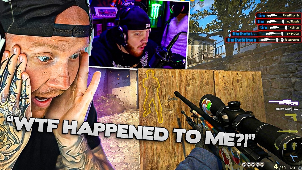 TIMTHETATMAN REACTS TO OLD CSGO TIMTHETAMTAN