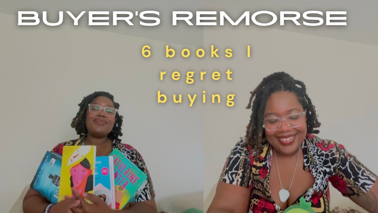 6 Books I Regret Buying | Honest Booktube Confessions + Reading Regrets