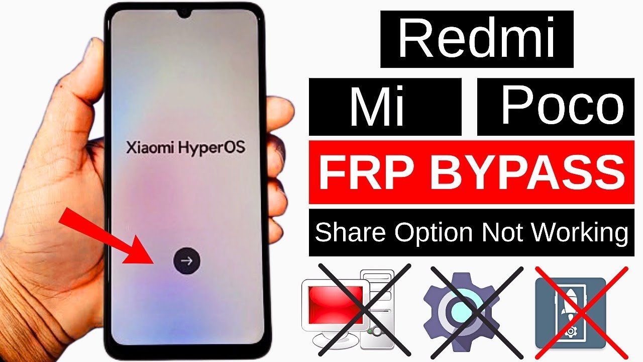 Xiaomi FRP Unlock 2026 🔓 | Redmi / Poco / Mi | Android 14 & 15 | Google Account Bypass Without PC