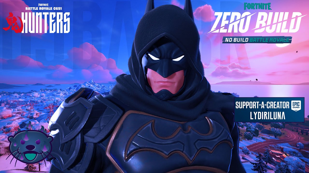 FORTNITE Chapter 6 Season 1 - Ninja Night Batman Skin Showcase - Full Gameplay
