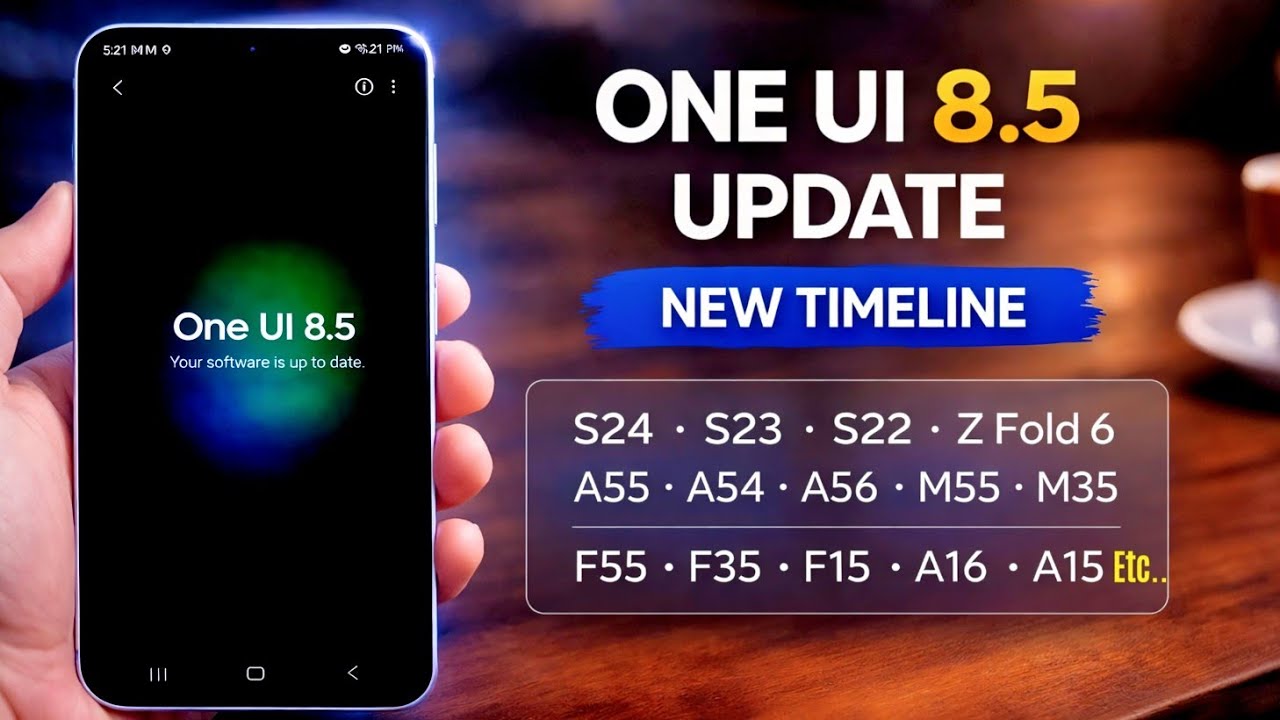 Официальное обновление One UI 8.5 отложено 😳 Новая дата выхода &ndash; S24, S23, A55, M55, F56, A07 и д...