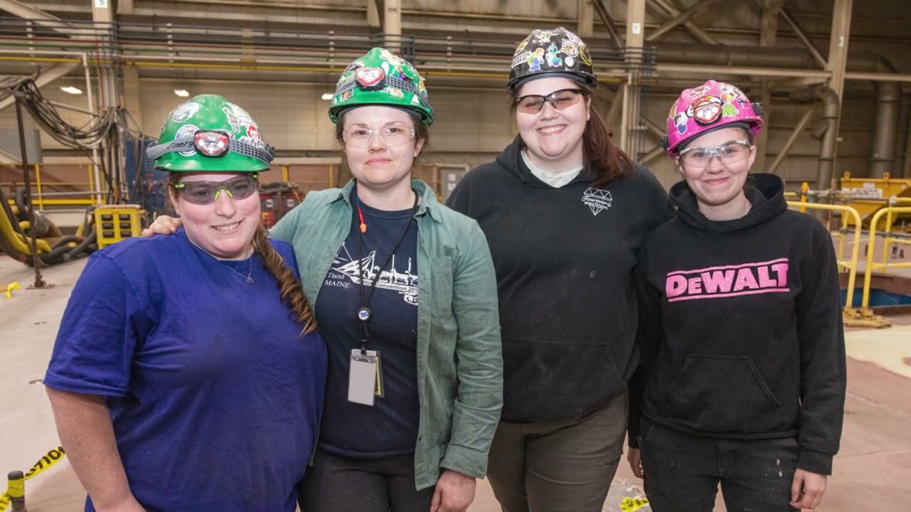 International Women's Day 2024  - The Female Shipbuilders of BIW