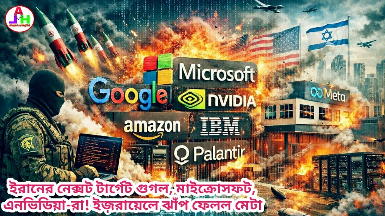 ইরানের নেক্সট টার্গেট গুগল, মাইক্রোসফট, এনভিডিয়া-রা! ইজ়রায়েলে ঝাঁপ ফেলল মেটা
