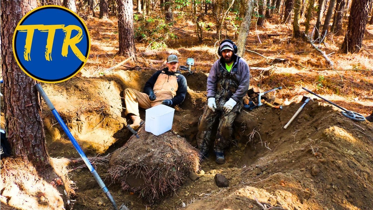 Metal Detecting Virginia for lost 1860's Civil War home !