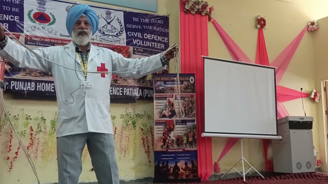 Preparing CD warriors by PHG Civil Defence Patiala Trg by Jaspal Singh 