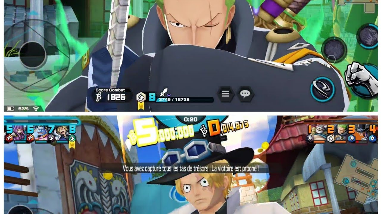 【ONEPIECE BOUNTY RUSH】#10 Egg Head Zoro & Sabo
