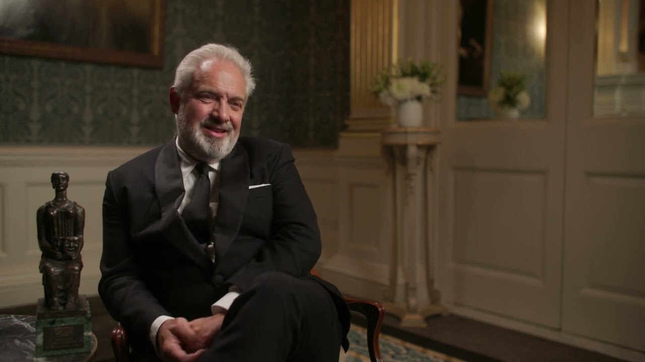 Sam Mendes wins The Evening Standard Theater Lebedev Award.