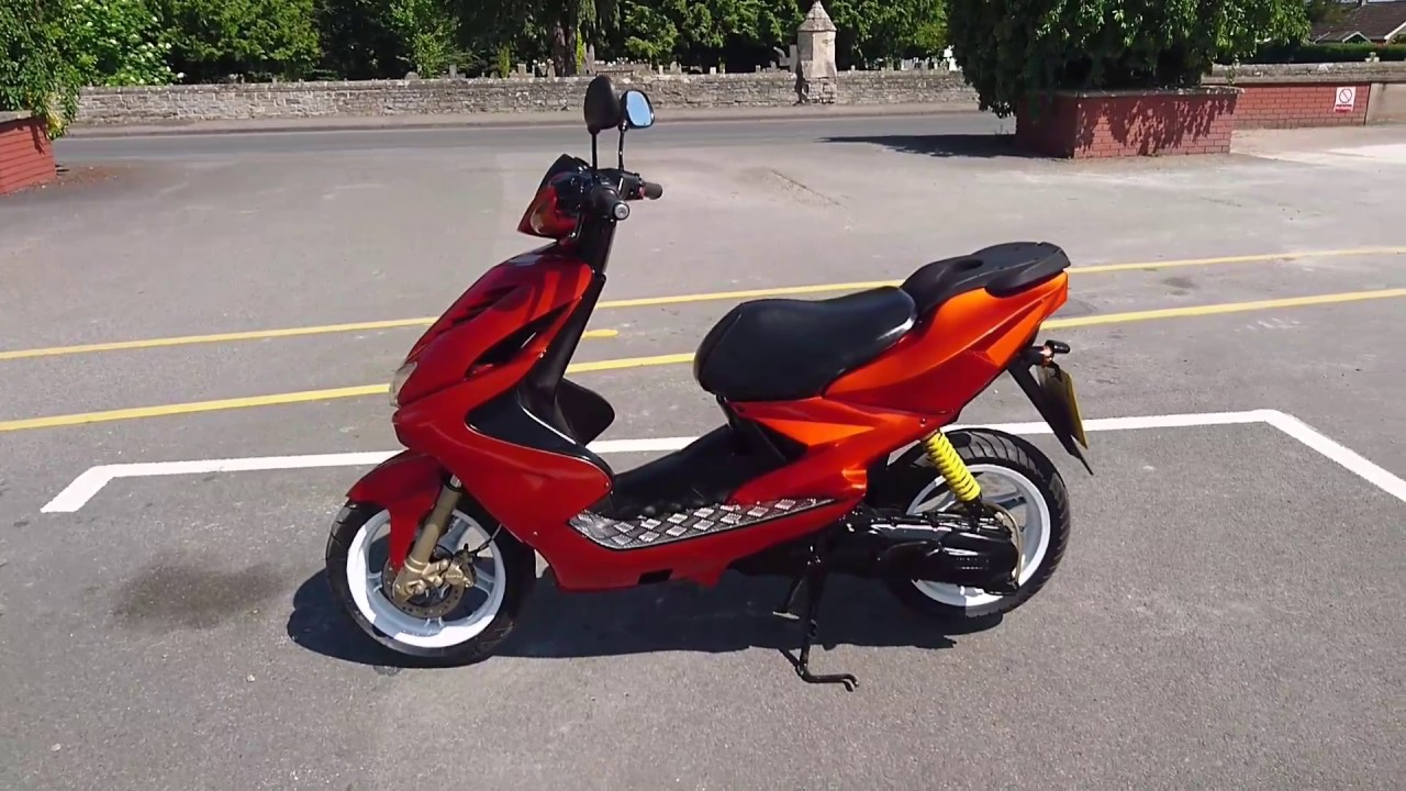 2005 YAMAHA YQ100 AEROX YQ 100 2T SCOOTER MOPED EVO PANELS VGC NEW TAX & MOT 60+