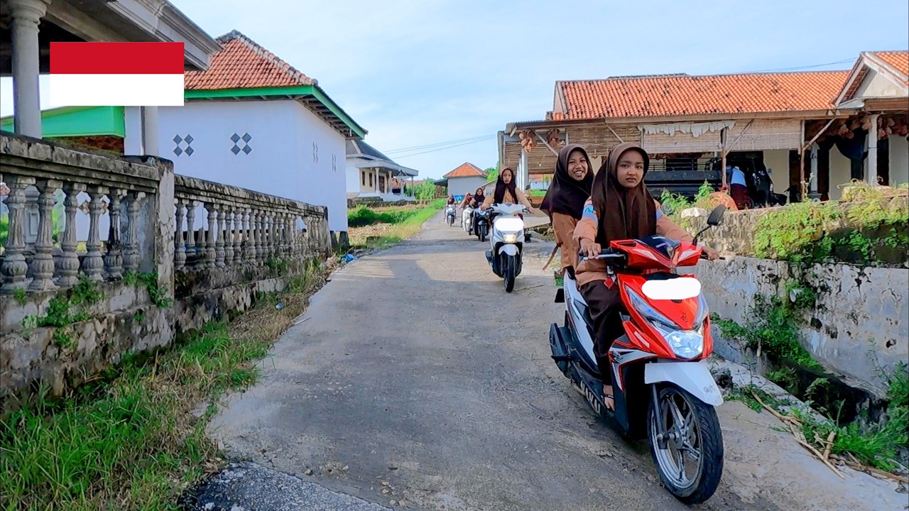 Village life in indonesia, Makes you feel at home living in this village, life in rural indonesia