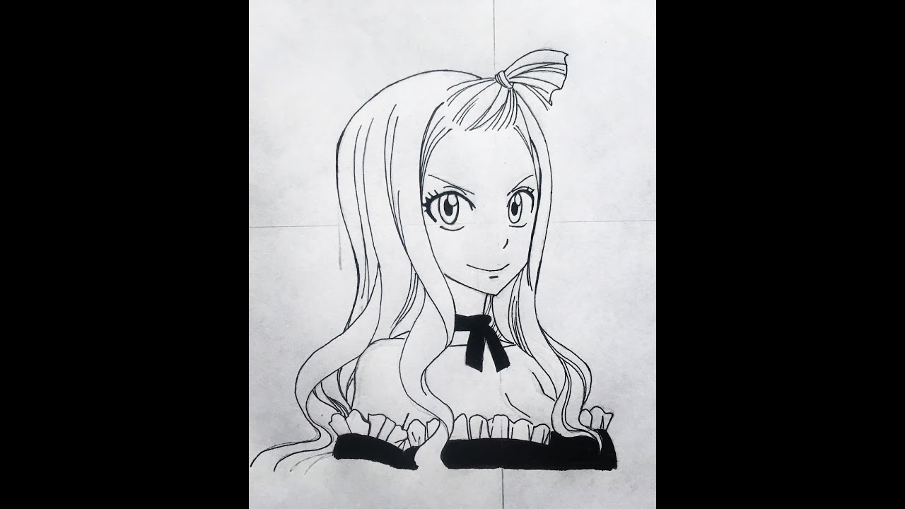 How to draw Mirajane Strauss